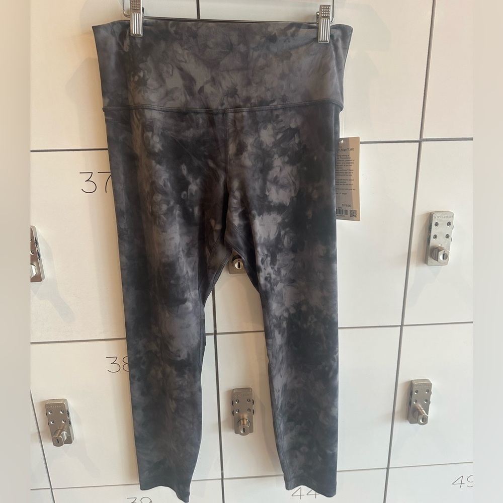 Lululemon tye-dye leggings. Align high rise 25” size 12